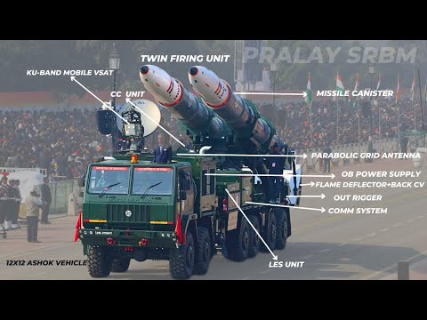 PRALAY Missile 12x12 TEL Break covers at RDP | 370+ Missiles soon