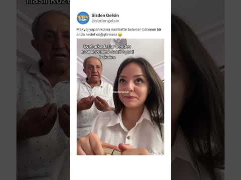 Tam örnek göstereceği anda diğer kızın da makyaj yaptığını fark etmesi 😄
