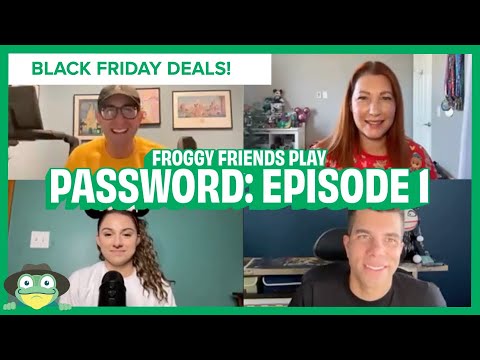 Froggy Friends Play Password: Episode 1 | Black Friday Deals!