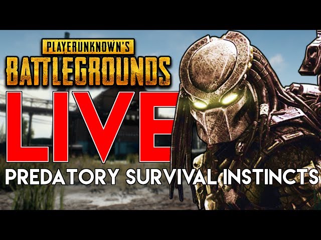 Player Unknowns Battlegrounds - LIVE - PUBG