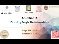 Angle Relationships and Measures