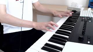キーボード（ピアノ）の練習 『月の光 - ドビュッシー（初心者）』