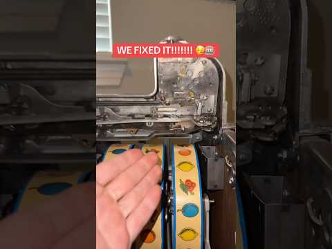 WE FINALLY FIXED THE MACHINE!!! 🥳🎰