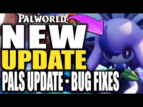 Palworld NEW UPDATE v0.4.15  - Bug Fixes, Optimization, Random Pal mode rework - Devs Update