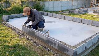 Man Builds Amazing WORKSHOP With Garden In His Backyard | Start To Finish By @machikane_base