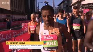 The Vitality Big Half 2020: Kenenisa Bekele world record
