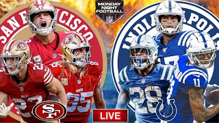 🏈 49ers vs Colts, ULTIMATE Live Stream Reactions | MNF Week 16