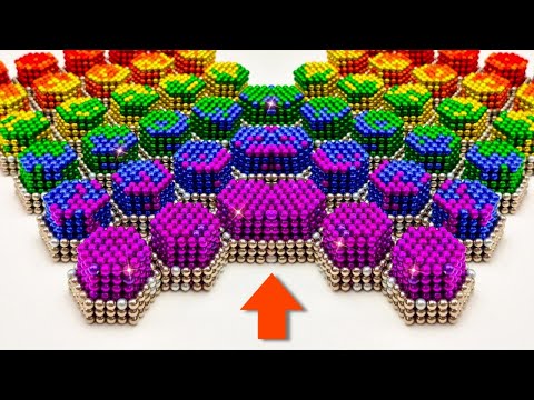 1,000 Magnetic Balls 😧 DIY Rainbow Magnetic Balls That You Can’t Stop Playing With! | My Magnet