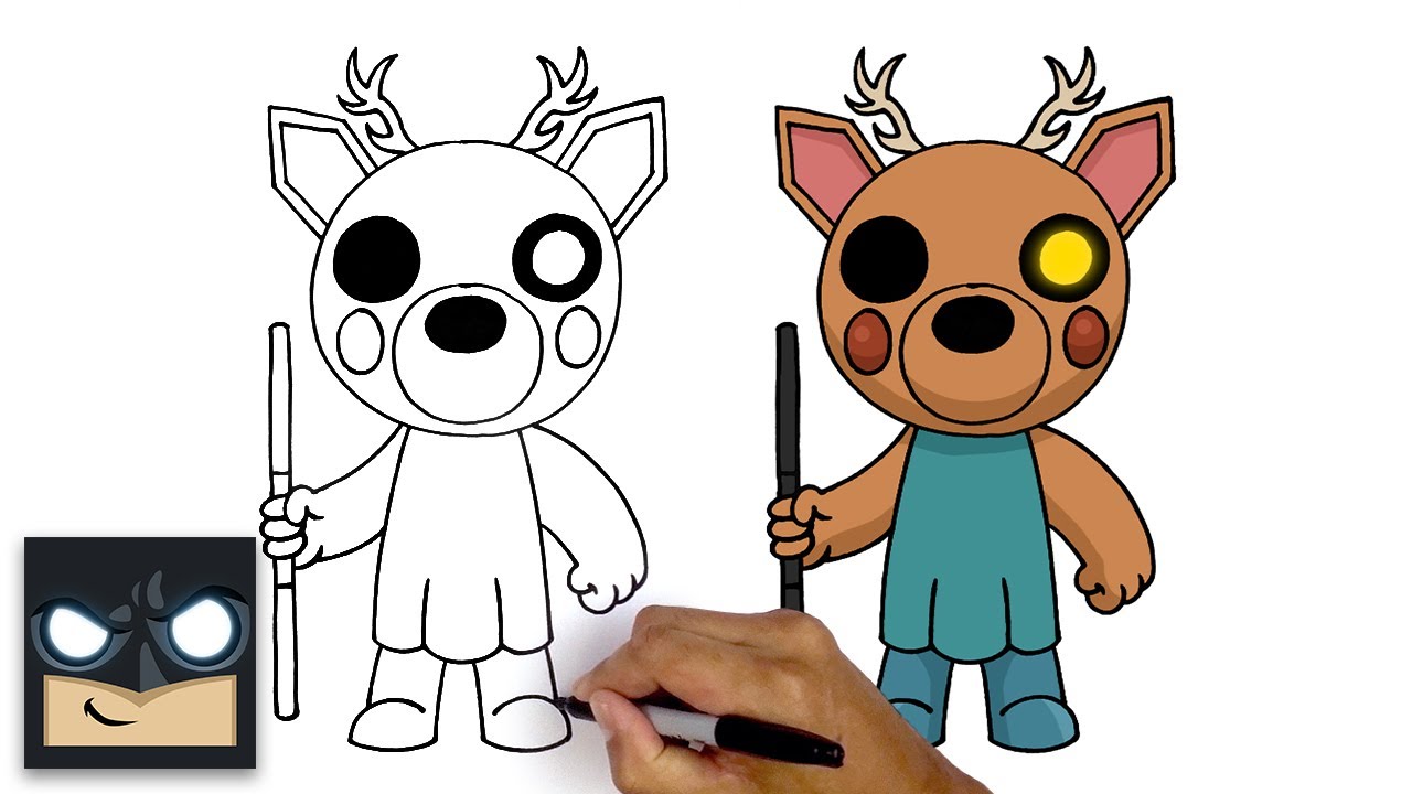 How To Draw Dessa - Roblox Piggy
