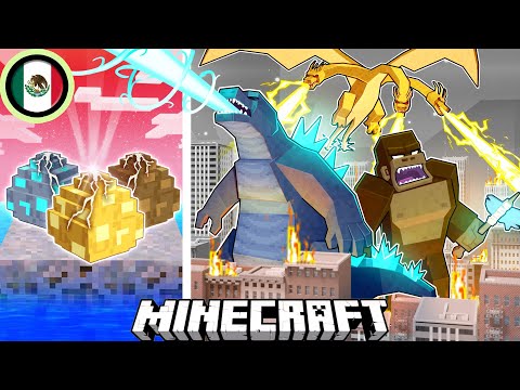 SOBREVIVÍ 1000 DÍAS como KAIJUS en MINECRAFT HARDCORE!