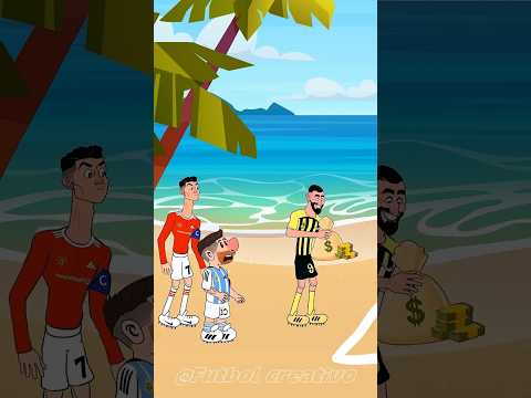 Ronaldo vs Messi vs Mbappé vs Benzema... 🔥GANADOR del desafío de patear el balón