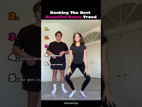 Ranking The Best Beautiful Dance Trend #shortsviral
