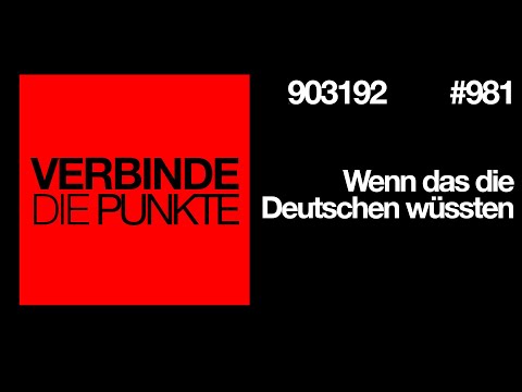 Verbinde die Punkte #981 - Wenn das die Deutschen wüssten (903192)