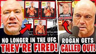 Dana White REMOVES MULTIPLE FIGHTERS from UFC! Joe Rogan CALLED OUT + Sean Strickland RESPONDS!