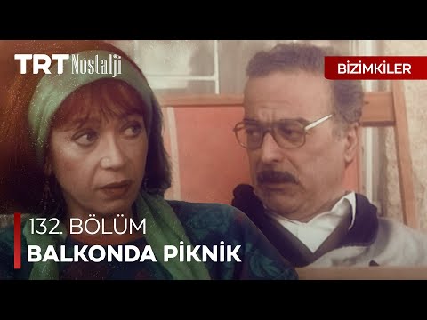 Sabri Bey ve Ayla’nın balkon pikniği - Bizimkiler Özel Sahneler @NostaljiTRT