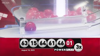 Powerball: August 18, 2025