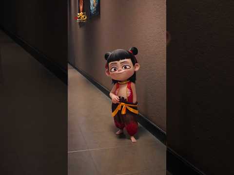 哪吒欢迎你来电影院看他！Nezha welcomes you to watch him at the cinema!【哪吒之魔童闹海 Nezha2】 CLIP
