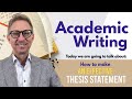 Thesis Statement Essentials