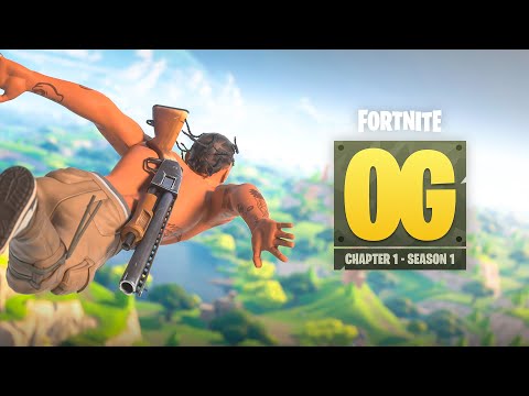 Le CHAPITRE 1 est de RETOUR !! 😍 (Fortnite OG)