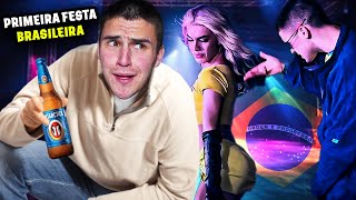 O QUE Aconteceu na Minha Primeira Festa Brasileira?