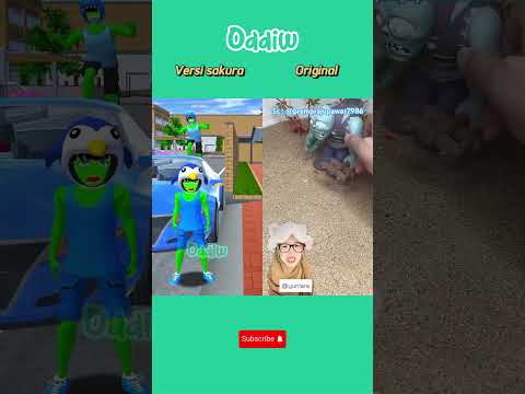 Ada papa monster || Versi sakura dan original