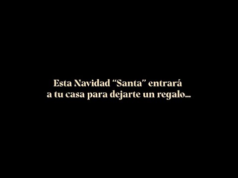 Esta navidad, “Santa” entrará a tu casa para dejarte un regalo sorpresa…