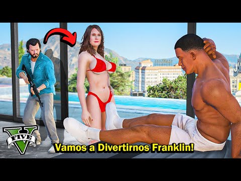 GTA 5 Su Esposa Hace ESTO 🔥 con Franklin y los Descubre!