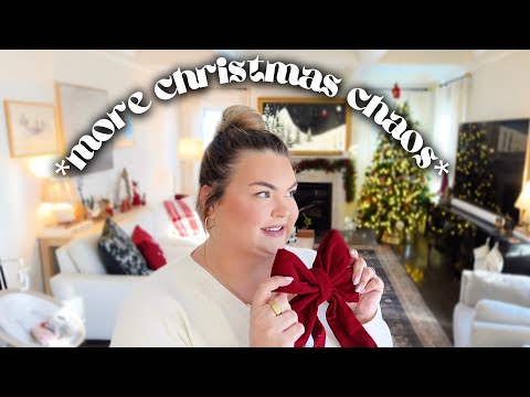 a vlog of more christmas chaos in november