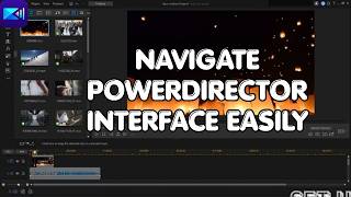 How to Navigate PowerDirector Interface Beginner 2026?