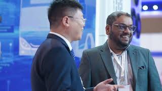 Molead Cling Displayed Bus Air Conditioner Bus Seat EV Charger etc. at Busworld Jakarta 2024