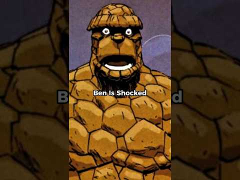The Thing Finally Finds Happiness? #fantasticfour #shorts