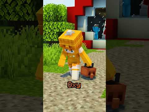 Trick or Treat as Minecraft YouTubers! #shorts
