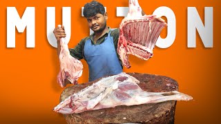 AMAZING FAST MUTTON CUTTING STYLE IN HRB MEAT SHOP | #muttonbiryani #muttoncurry #muttonrecipe