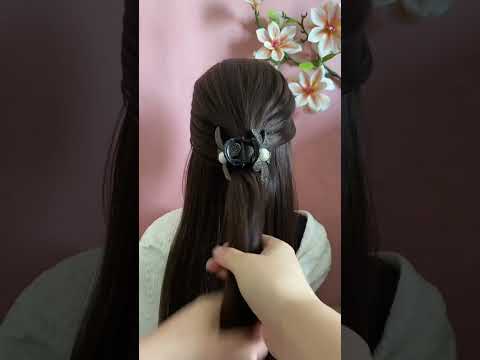 Amazing Different Unique Hairstyle | New Cute Hairstyle | Simple Everyday Hairstyle |