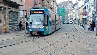 MGT6D Tw 623 als Linie 7 Richtung Büschdorf am Franckeplatz 