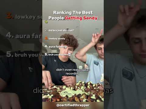 Ranking The Best People Getting Sendy #usa #tiktok #shortsfeed #shorts #sendy #trend