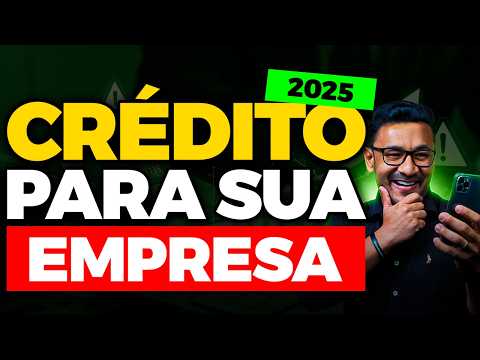 Crédito para sua Empresas em 2025: Os 3 Erros que Fazem Você Pagar Juros Altos (e Como Evitar!)