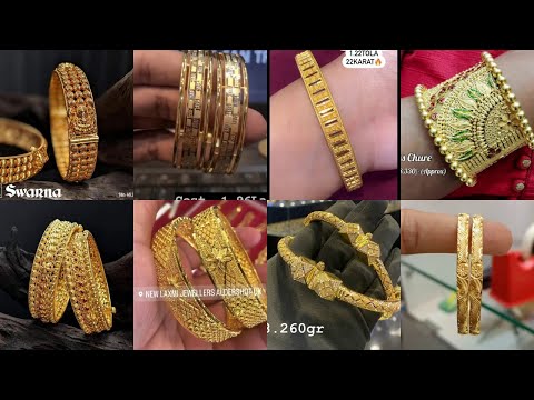 Latest gold bangle designs