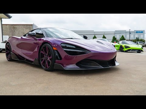 NEW RYFT CARBON FIBER NEW DOWN PIPES EXHAUST AND TUNE ON MY MCLAREN 720S