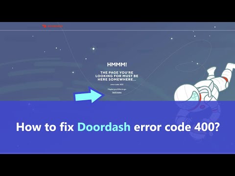 doordash request failed with status code 400 12 2021