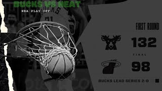 Miami Heat Vs Milwaukee Bucks Game 2 Stats