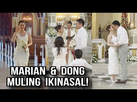 MARIAN RIVERA & DONG DANTES NAG-RENEW NG VOWS SA KANILANG 10TH YEAR WEDDING ANNIVERSARY! ZIA - SIXTO