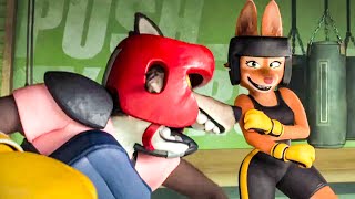 Wolf vs. Diane (He Gets Totally Destroyed) - The Bad Guys 2 Clip (2025)
