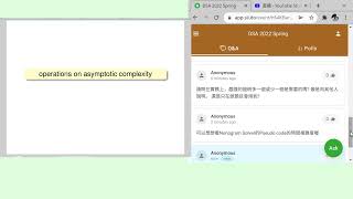 NTU DSA 2022: Linked List / Analysis Tools