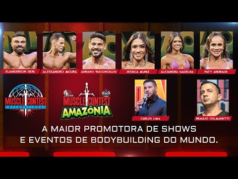 LIVE DOS CAMPEÕES: MUSCLECONTEST AMAZONIA