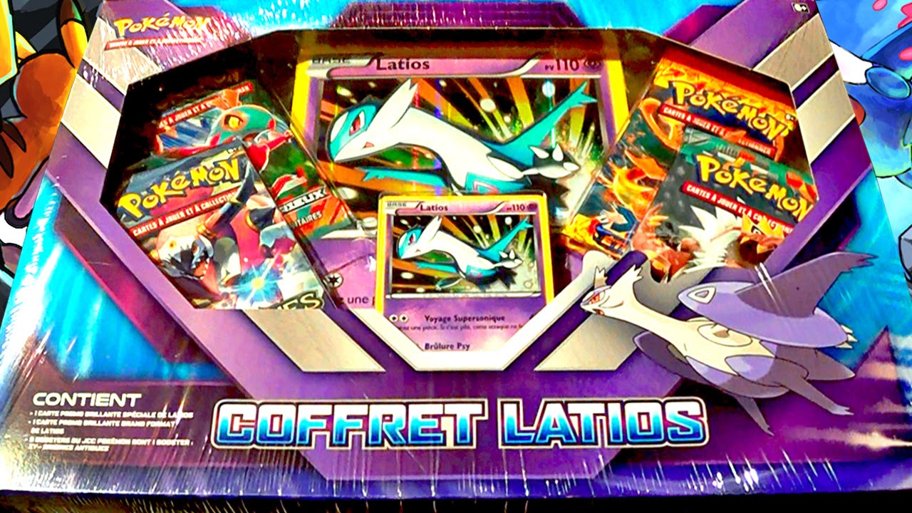 Ouverture du Coffret Pokémon Latios FR : Ouverture Spéciale au Feu de Cheminée ♡