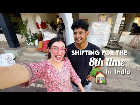 Shifting our home in India for the 8th time 😍