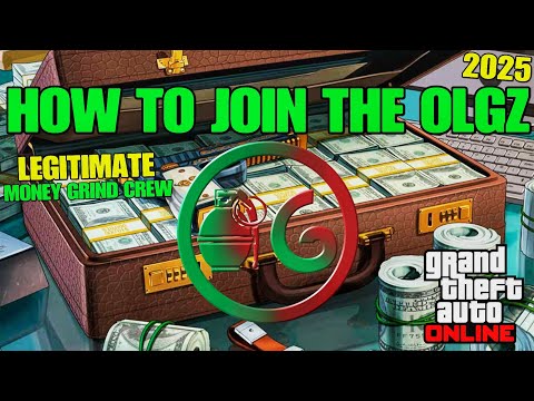 How to join The OLSCHOOL GAMERZ (OLGZ) Legit Money Grind Crew in GTA Online 2025