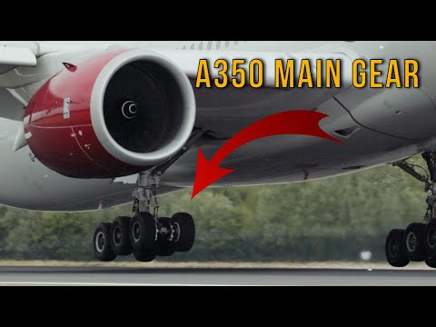 What Really Happens to Aircraft Landing Gear During Touchdown