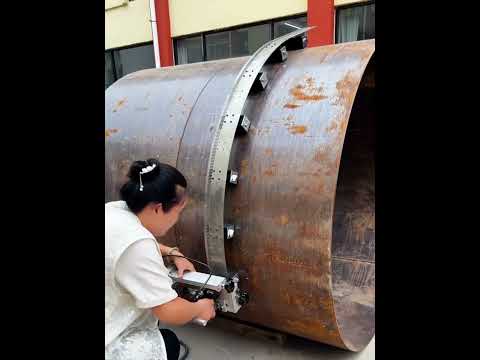 The automatic welding process of round pipes- Good tools and machinery make work easy